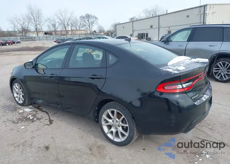 2013 Dodge Dart Rallye z USA, uszkodzony, nr VIN 1C3CDFBA0DD205928